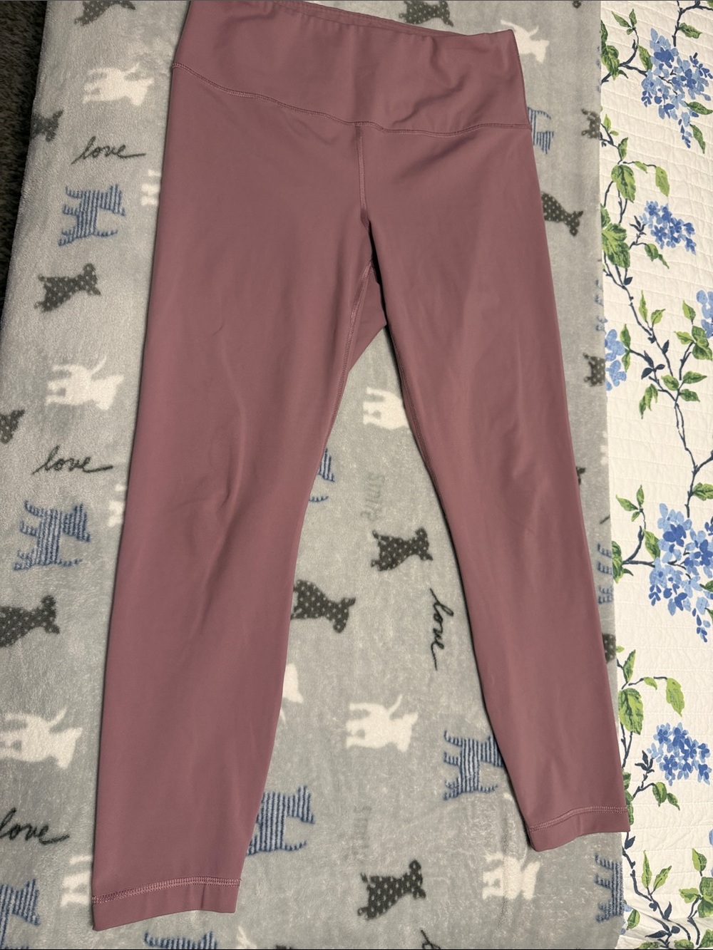 90 Degree By Reflex Mauve High-Rise Leggings